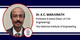 The National Institute of Engineering, Mysore, Professor & Head of Department;  Dr. K C Manjunath Interview